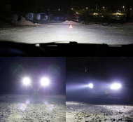 LED autožárovky C6 H8/H9/H11 Headlight 36W/3800lm - 2ks