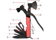 Multifunkční nástor, multitool BSH MT-003B 15v1