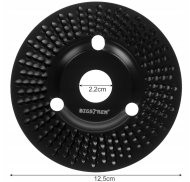 Plochý brusný kotouč na dřevo 125mm Bigstren