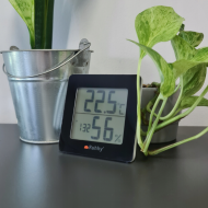 Digitální teploměr, meteorologická stanice, vlhkoměr LCD Ruhhy 5v1