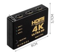 HDMI 4K přepínač s dálkovým ovládáním