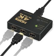 HDMI 4K přepínač s dálkovým ovládáním