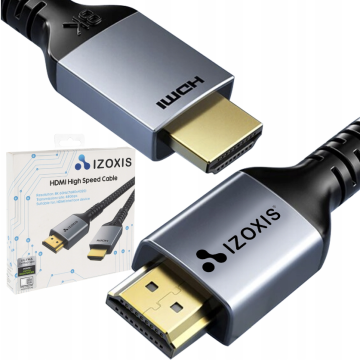 Kabel HDMI 2.1 High Speed, 8K 60Hz, 2m černý