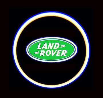 LED projektor loga značky automobilky - 2 ks (Land Rover)