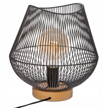 Stolní lampa JENA Atmosphera Créateur, 28cm, černá