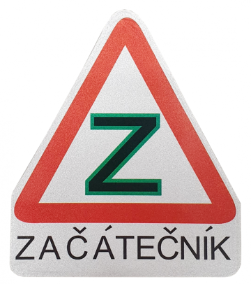 Samolepka ZAČÁTEČNÍK