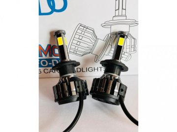 LED D6 autožárovky H1 4200lm 2x32W, 4x LED, IP65, sada 2ks